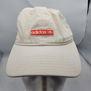 Adidas Originals Kids White Cap Hat Adjustable Athletic Outdoors Casual